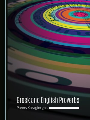 cover image of Greek and English Proverbs